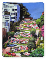 Lombard Street - San Francisco, California - Blanket