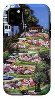 Lombard Street - San Francisco, California - Phone Case