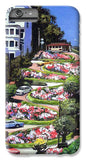 Lombard Street - San Francisco, California - Phone Case