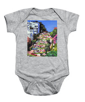 Lombard Street - San Francisco, California - Baby Onesie