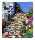 Lombard Street - San Francisco, California - Blanket