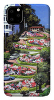 Lombard Street - San Francisco, California - Phone Case