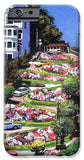 Lombard Street - San Francisco, California - Phone Case