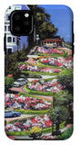 Lombard Street - San Francisco, California - Phone Case