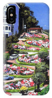 Lombard Street - San Francisco, California - Phone Case