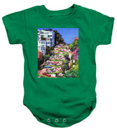 Lombard Street - San Francisco, California - Baby Onesie