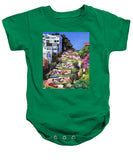 Lombard Street - San Francisco, California - Baby Onesie