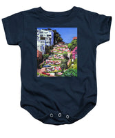 Lombard Street - San Francisco, California - Baby Onesie