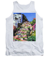 Lombard Street - San Francisco, California - Tank Top