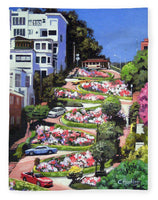 Lombard Street - San Francisco, California - Blanket