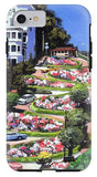 Lombard Street - San Francisco, California - Phone Case