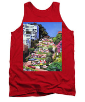 Lombard Street - San Francisco, California - Tank Top