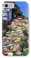 Lombard Street - San Francisco, California - Phone Case