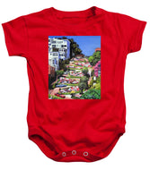 Lombard Street - San Francisco, California - Baby Onesie