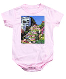 Lombard Street - San Francisco, California - Baby Onesie