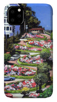 Lombard Street - San Francisco, California - Phone Case