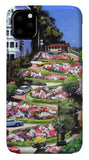 Lombard Street - San Francisco, California - Phone Case