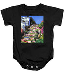 Lombard Street - San Francisco, California - Baby Onesie