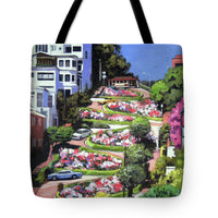 Lombard Street San Francisco  - Tote Bag