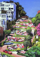 Lombard Street San Francisco  - Puzzle