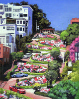 Lombard Street San Francisco  - Art Print