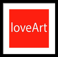 loveArt - Framed Print