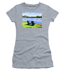 Mirror Lake Lake Placid New York - Women's T-Shirt