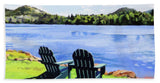 Mirror Lake Lake Placid New York - Beach Towel