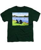 Mirror Lake Lake Placid New York - Youth T-Shirt