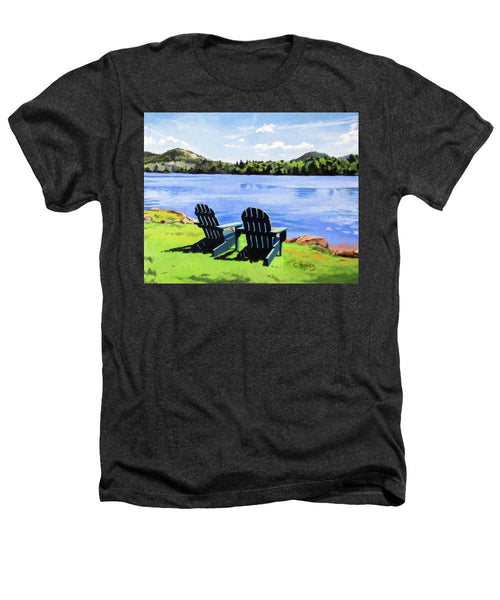 Mirror Lake Lake Placid New York - Heathers T-Shirt