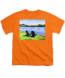 Mirror Lake Lake Placid New York - Youth T-Shirt