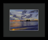 Naples Pier Naples Florida - Framed Print