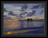 Naples Pier Naples Florida - Framed Print