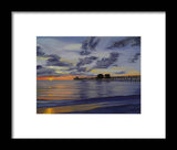 Naples Pier Naples Florida - Framed Print