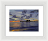 Naples Pier Naples Florida - Framed Print