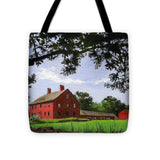 Nathan Hale Homestead Coventry Connecticut - Tote Bag