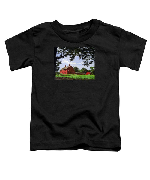 Nathan Hale Homestead Coventry Connecticut - Toddler T-Shirt