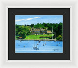 New York Yacht Club Newport Rhode Island - Framed Print