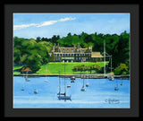 New York Yacht Club Newport Rhode Island - Framed Print