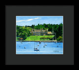 New York Yacht Club Newport Rhode Island - Framed Print