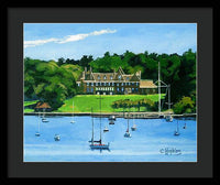 New York Yacht Club Newport Rhode Island - Framed Print