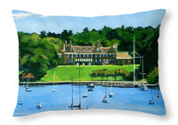 New York Yacht Club Newport Rhode Island - Throw Pillow