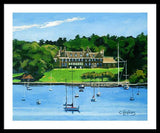 New York Yacht Club Newport Rhode Island - Framed Print