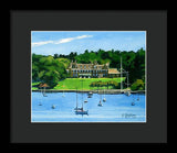 New York Yacht Club Newport Rhode Island - Framed Print