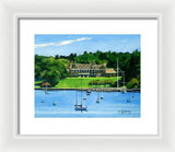 New York Yacht Club Newport Rhode Island - Framed Print