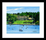 New York Yacht Club Newport Rhode Island - Framed Print