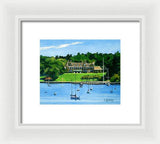 New York Yacht Club Newport Rhode Island - Framed Print