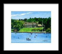 New York Yacht Club Newport Rhode Island - Framed Print