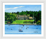 New York Yacht Club Newport Rhode Island - Framed Print