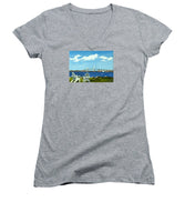 Newport Bridge Newport Rhode Island - Women's V-Neck